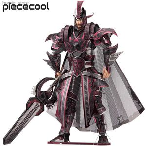 Puzzles 3D PileCool Model Building Kits The Colonel of Qin Empire 3D Metal Puzzles Set Set Pawsaw for Teenager Toys Y240415