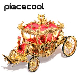 Puzzles 3D Pieecool métal Jigsaw modèle Kit de construction princesse bricolage jouet adulte et enfants cadeau de noël 230427