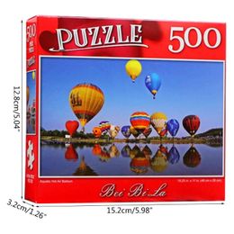 Rompecabezas 3D Puzzle 500 Piezas Patrón de paisaje Fotos de niños Adultos Jigsaw Toys para niños Regalos 231219