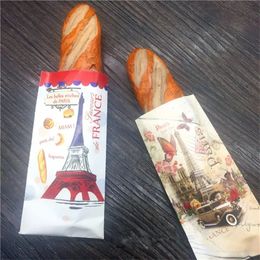 3D Resin Baguette Simulatie Food koelkast Magneet Eiffeltoren Paris France Tourist Souvenirs koelkast Magnetische sticker 240429