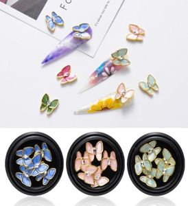 3D Steentjes Voor Nagel Vlinder Sieraden Glanzend Holografische Nagelkunst Decoraties Manicure Zirkoon Diamanten Accessoire8197514