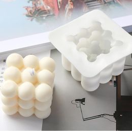 3D Siliconen Kaars Mallen Handgemaakte Soja Vormige Aromatherapie Gips Kaarsen Schimmel DIY Chocolade Cakevorm Keuken Gadgets8581042
