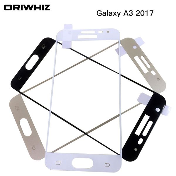 Protecteur d'écran, impression 3D en soie, couverture complète en verre trempé pour Samsung A3 A7 J3 Pro J7 Prime J2 Prime J5 Note 5