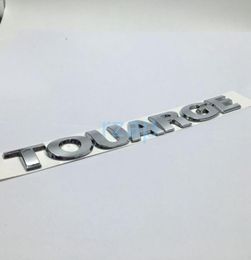 Lettrage Silver Touareg Silver 3D Bright Chrome AB ABS BADGE ARRUNT EMPLOLER POUR VW 6039429