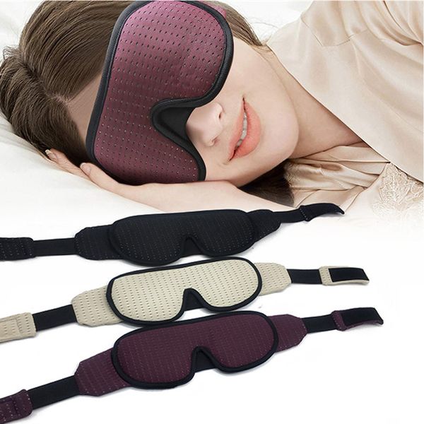 Masque de sommeil 3D bloquant la lumière, masque de sommeil doux et rembourré pour dormir, bandeau pour les yeux, Patch de sommeil, Relaxation des yeux