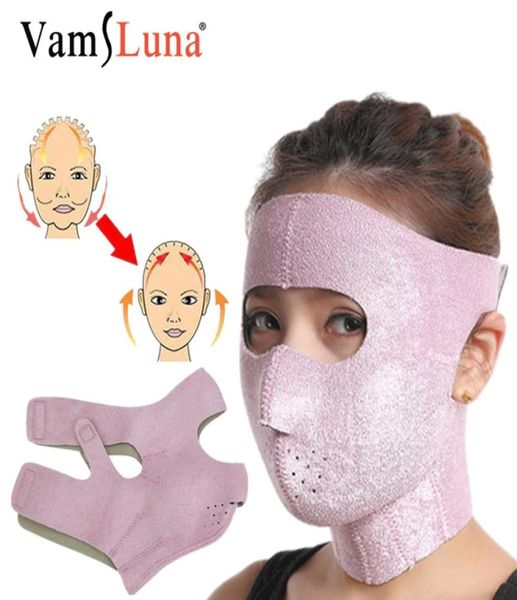 3D petit visage en forme de V masque minceur complet visage Shaper levage raffermissant mince Masseter soins de beauté du visage Tool8272551