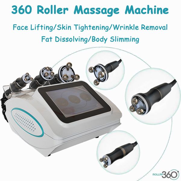 3D SMART radiofréquence raffermissement de la peau lumière LED dispositif anti-âge 360 RF rouleau masseur graisse dissoudre perte de poids corps minceur équipement