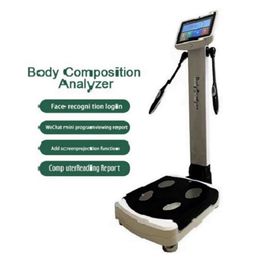 Échelle à échelle intelligente 3D Smart Handheld Analyseur de graisses Analyse des éléments de test de la composition corporelle professionnelle Analyseur de graisses Medical Heath Équipement