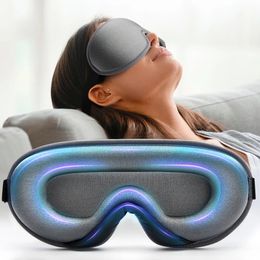 3D Soft Eye Mask for Sleeping Eyeshade Block Out Light Sleep Aid EyePatch Eyecover Beartable Eyecover Viaje Relájate Relájate Slaapmask 240419