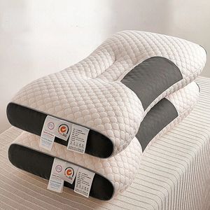 Oreiller de massage SPA 3D pour aider à dormir et protéger le cou, oreiller tricoté, literie, oreillers de lit pour chambre à coucher, dortoir 240320