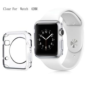 TPU Zachte bumper voor Apple Iwatch Case 45mm 41mm 44mm 40mm 42mm 38mm Iwatch Accessoires voor Apple Watch Iwatch Series 7 6 5 4 3 2