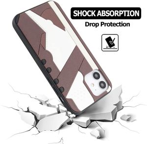 3D Travie Designer Geïnspireerd Telefoon Case Volledige Beschermende Zachte Grip Getextureerde Schokabsorberende Mode voor iPhone 11 12 13 PRO MAX 7 8 Plus X XS XR 12 Mini