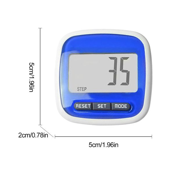 Pidomètre électronique 3D Tri-axis 3D COMPTENDRE EN SÉPRÉE AVEC LE GRANDE DISTALY CLIP DE RECHETTE PEDOME PEDOME COMPTENDRE POUR COMMENT