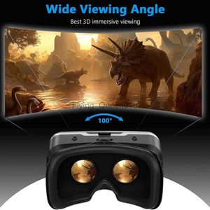 3D VR-bril voor films Videogames Virtual Reality-bril VR-bril Compatibel met IOS/Android VR-headset met bediening HKD230812