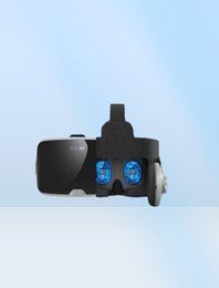 Auriculares 3D VR Gafas de realidad virtual inteligentes Casco para teléfonos inteligentes Lentes de teléfono con controlador Auriculares Binoculares de 7 pulgadas H221540848