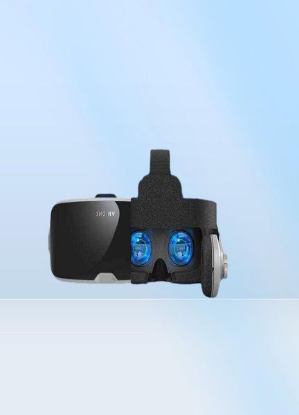 Auriculares 3D VR Gafas de realidad virtual inteligentes Casco para teléfonos inteligentes Lentes de teléfono con controlador Auriculares Binoculares de 7 pulgadas H227843810