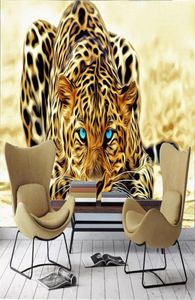 Papel de pantalla 3D feroces tigres fondos de pantalla de animales hd estampado digital hermosa pintura de decoración para el hogar interiores modernos papel de pared 7183782