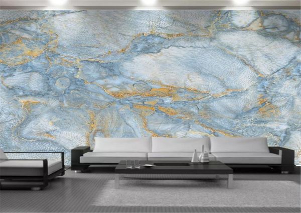 Papator 3D de fondo de pantalla Nordic Italia HD Patrón de mármol Decorativo Muro de la pared interior Hermosa decoración del hogar Papárese de fondos murales Tubiernos de pared1543191