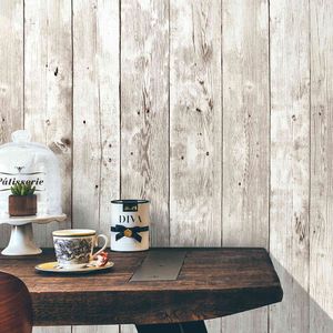 3d Waterproof Thicken Wood Panel Wallpaper for walls self adhesive Contact paper Hotel Bedroom Living room Furniture
