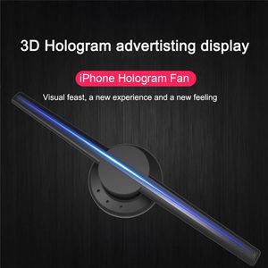 3D WiFi Reclame Machine Display LED-fan 42cm holografische beeldvorming naakt oog led projector advertentie speler machine