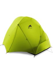 Tente de camping 3F UL GEAR pour 2 personnes, double couche en tissu silicone 210T 15D, légère6799190