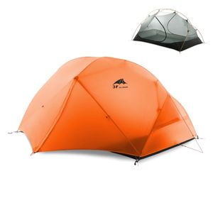 3F UL GEAR Camping Tente 3-4 Saison 15D Extérieur Ultra-Léger Enduit De Silicium Nylon Tentes Imperméables Flottant Cloud 2 220104