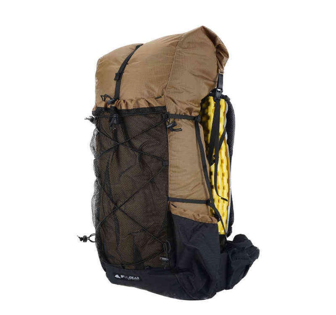 3f ul Gear WaterResistant Randonnée sac à dos Pack de camping léger de voyage Moulonnage de voyage King Rucksacks 4016L 220125