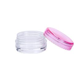 3G/5G Voedsel Grade Plastic Boxes Round Bottom Cream Jars Cosmetic Packaging Box Small Sample Flessen Wax Container SN4717