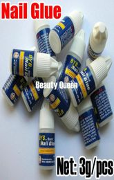 3G Grams Nail Art Glue Acrylique Français Séchage rapide pour les pointes d'ongles rapides Salon de manucure 575480