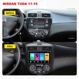 3G Multimedia Auto Video Player voor Nissan Tiida 9 inch 16G Auto Radio Support Sim Card Android Audio Stereo