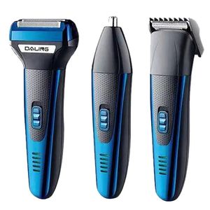 3in1 verzorgingskit Elektrische scheerapparaat voor mannen oplaadbare baardhaar Trimmer Razor Body Shaving Machine 240423