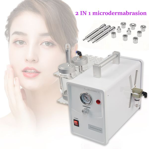 Machine de nettoyage du visage 2 en 1, Microdermabrasion diamant, pour salon de spa, beauté, usage domestique