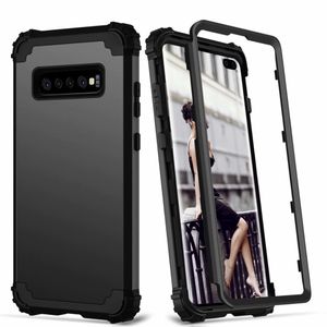 3in1 Hybrid Heavy Duty Antichoc Armor Defender Case Pour Samsung Galaxy S10 S10E S20 S21 S22 S23 Note 20