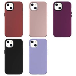 3in1 Couche hybride Cas pour choc pour iPhone 15 Plus 14 Pro Max 13 12 11 3 IN 1 COUVERTURE COMBO COMBO COMBO DU FACT HARD PLY PLAT SOFT TPU TPU MOBILE