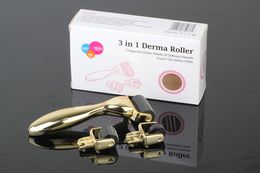 Kit 3 en 1 Skinroller Micro Needle Derma Roller System Vente chaude dans le monde entier