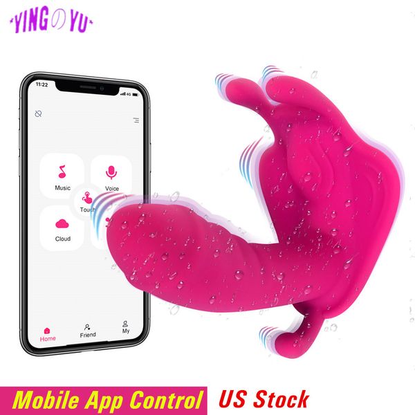 Control de la aplicación de teléfono móvil 3in1 G Clítico Spot Clitoris Estimulador de parejas de consolador Vibradores Sexy Toys Shop para mujeres adultas 18