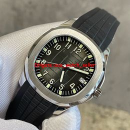 3K usine top qualité luxe mens designer montres 40mm 5167 5167a 5168 cal.26-330 mouvement automatique 8.3mm épaisseur bracelet en caoutchouc montres de sport lumineuses