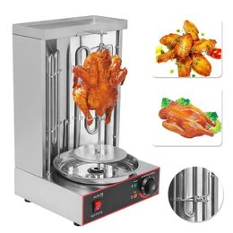 3KW Home Commercial Electric Grill Kitchen Gyros Rortisserie Grill Automatic Rotation BBQ Machine pour intérieur extérieur