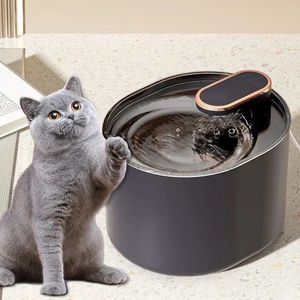 3L automatique chat de compagnie fontaine à boire USB chiens chats électrique muet distributeur d'eau bol distributeur de boisson filtre articles pour animaux de compagnie 240124