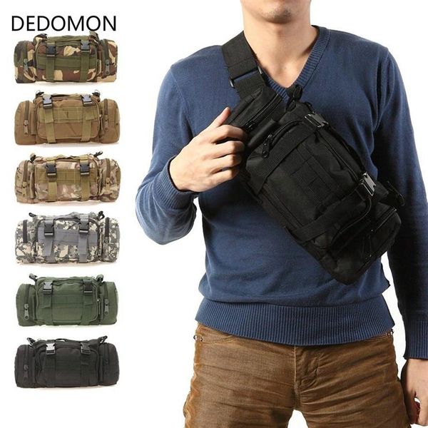 3L En Plein Air Militaire Tactique sac à dos Molle Assault SLR Caméras Sac À Dos Bagages Duffle Voyage Camping Randonnée Épaule Bag278k