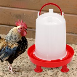 3L Poultry Automatic Chicken Water Godet 1,5 kg Feeder Barrel Water Bucket Quail Buinte Farm Poulet Coop Water Supply