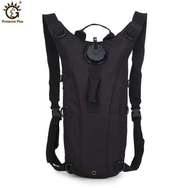 Mochila de hidratación táctica 3L, bolsa de agua militar, bolsa para correr al aire libre, ciclismo, Camping, mochila para hombres y mujeres, sistema de bebida Y0721