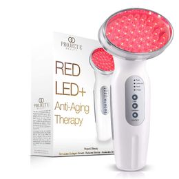 3led Phototerapia Radiofrecuencia Anti-envejecimiento Los instrumentos de belleza de elevación y apretado de la belleza apretan el dispositivo de belleza de la cara de la cara