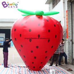 3m 4m hoogte buitengigant advertenties opblaasbaar fruit aardbeienballonnen inflatie cartoonmodellen voor feestevenement decoratie w2913789 001