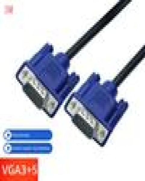 Moniteur d'ordinateur 3M VGA vers VGA Cable avec un connecteur masculin HDB15 mâle HDB15 pour le convertisseur d'adaptateur télévisé PC BZX1319420