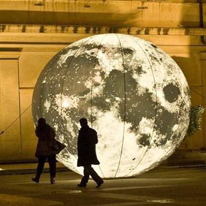 Ballons de Globe de 3m de diamètre modèles de lune gonflables en tissu Oxford modèle de terre gonflable modèle de lunes gonflables