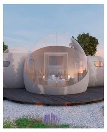 Tente gonflable de bulle de Camping en plein air de 3 m grande maison claire de bricolage maison arrière-cour Camping cabine Lodge bulle d'air tente transparente 3961845