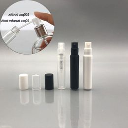 3ML / 3Gram Recargable Plástico Spray Botella Vacía Mini Pequeño Perfume Redondo Aceite Esencial Atomizador Contenedor Para Loción Piel Muestra Más Suave Olon