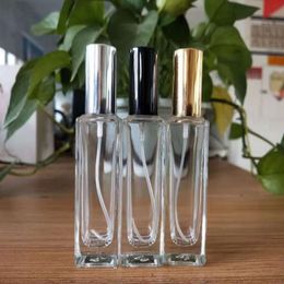 3 ml 6 ml 10 ml 20 ml Clear Glass Parfum Spray Fles Lege Cosmetische Containers met Atomizer Goud Zilver GLB-flessen