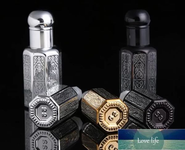 3 ML/6 ML/12 ML all-match Laser enduit cristal compte-gouttes parfum Simple mode huile essentielle bouteille 120 PCS/LOT